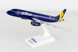 Skymarks Jetblue Vets in Blue Airbus A320 N775JB 1/150 Scale Model with Stand