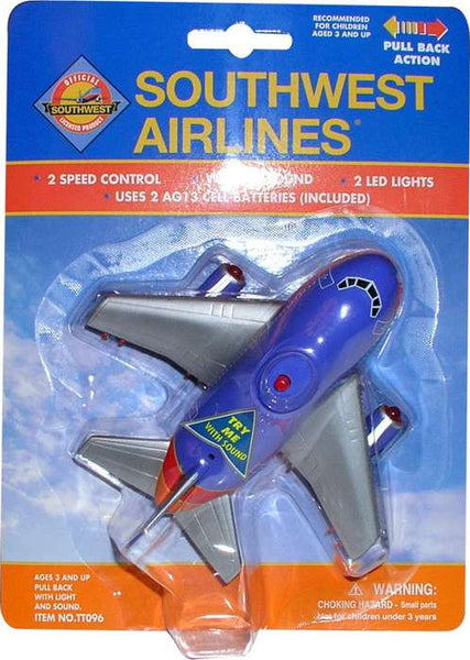 Southwest Airlines Pullback Plane with Lights & Sound